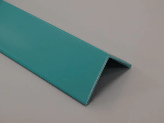 Profil d'angle en PVC Turquoise 25mm