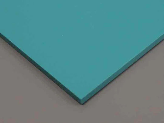 Plaque de revêtement mural hygiénique Turquoise 2.5 mm